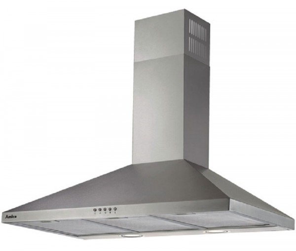 Amica OKP931Z 90cm Chimney Hood | Stainless Steel