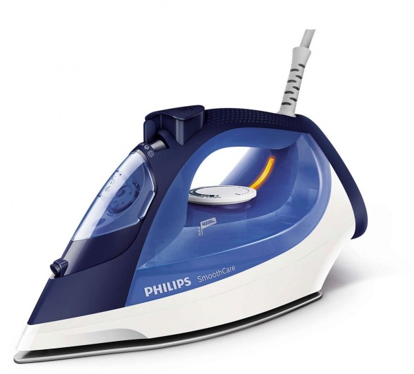 Philips Smooth Care Steam Iron - Blue & White