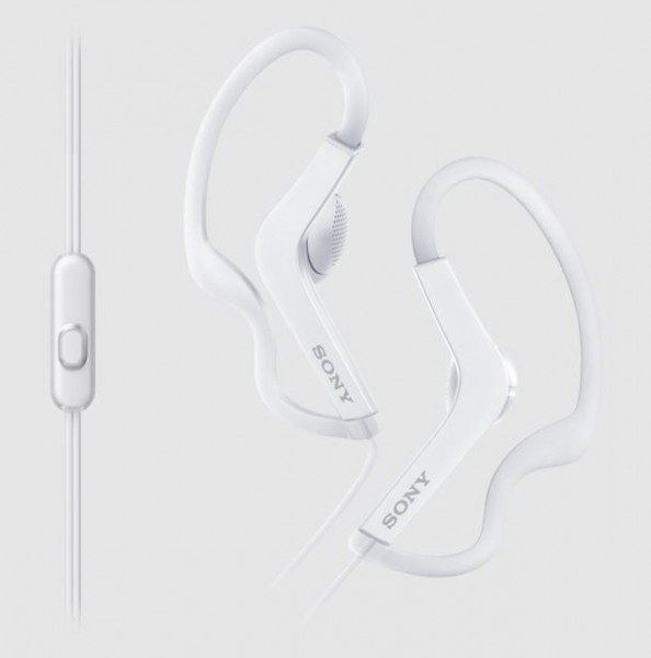 Sony MDR-AS210AP Sports In-Ear Headphones | White