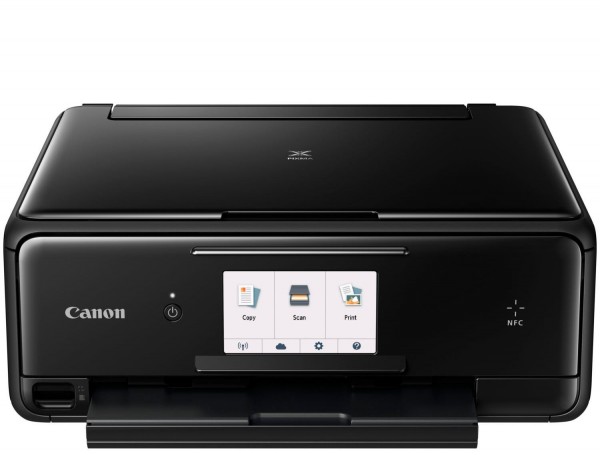 Canon PIXMA TS8050 All-in-One Wireless Wi-Fi Printer with large touchscreen