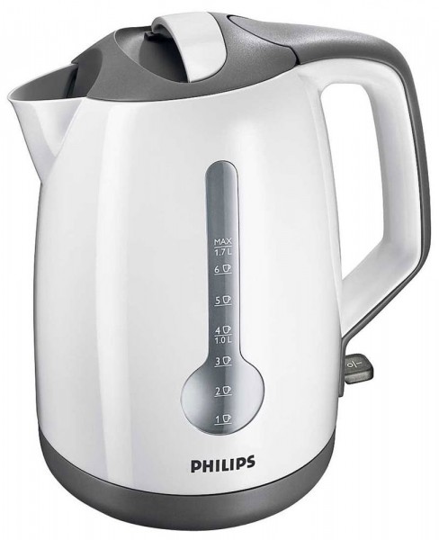 Energy efficient and easy to clean Cordless Kettle in White