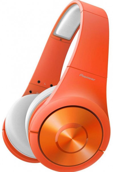 Pioneer SE-MX7M Superior Club Sound Dynamic Stereo Headphones | Orange
