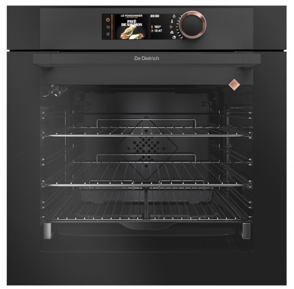 De Dietrich DOP8785A Built-In Multi-Function Single Oven with Pyroclean | Absolute Black