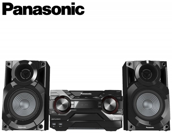 Panasonic SC-AKX200EK HiFi System with 400 Watt Output, Bluetooth, CD, USB & FM Tuner