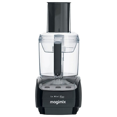 Le Mini Plus Food Processor with BlenderMix in Black