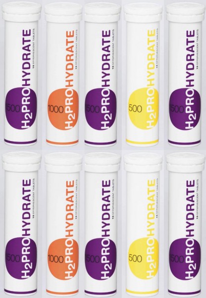 Precision Hydration Electrolytes | Mix of 10 Tubes
