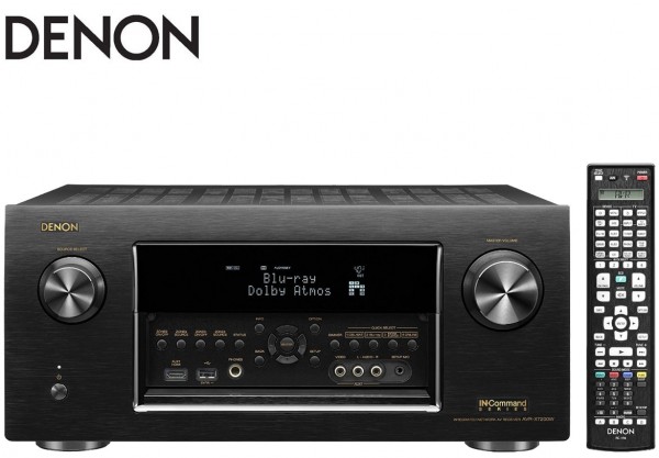 Denon AVR-X7200WA 9x 210W Full 4K Ultra HD Network AV Receiver with Wi-Fi & Bluetooth | Black