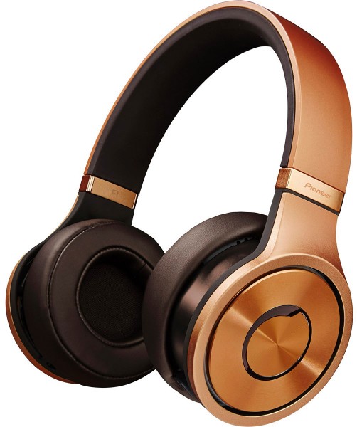 Pioneer SE-MX9T Superior Club Sound Dynamic Stereo Headphones | Bright Copper