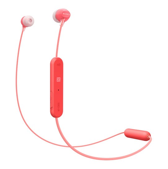 Sony WI-C300 Wireless Bluetooth In-Ear Headphones | Red