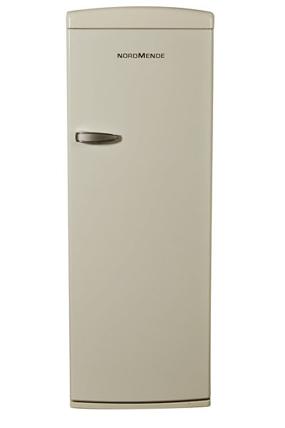 NordMende RET341CA+ Freestanding Retro Fridge with Ice Compartment | Cream