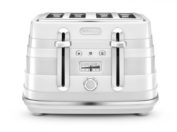 Avvolta 4 Slice Toaster in White