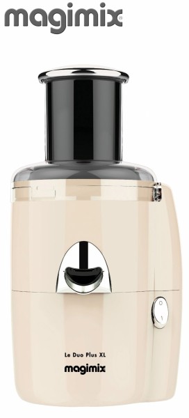 Magimix Le Duo XL Plus Juice Extractor in Cream