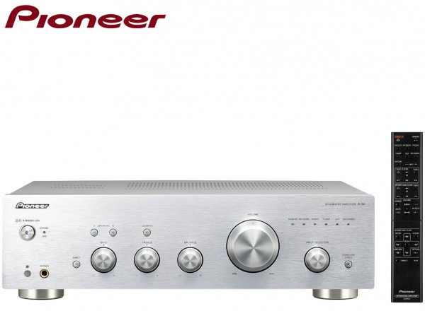 Pioneer A-30 Stereo Amplifier with Direct Energy Design | Silver