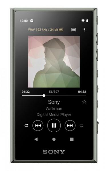 Sony NW-A105 A100 'A' Series Android Compatible Walkman®, High-Resolution Audio MP3 Player | Green