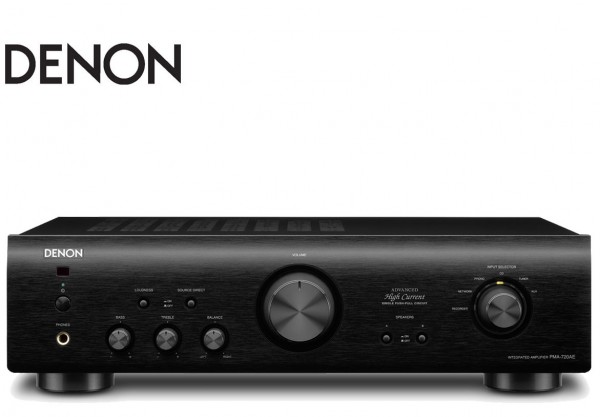 Denon PMA-720AE Mid Range Stereo Amplifier | Black