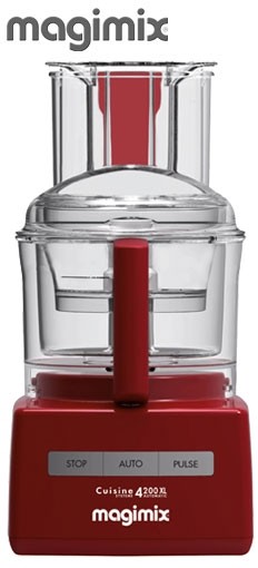 Magimix Cuisine Systeme 4200XL BlenderMix Food Processor | Red