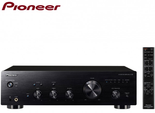 Pioneer A-30 Stereo Amplifier with Direct Energy Design | Black
