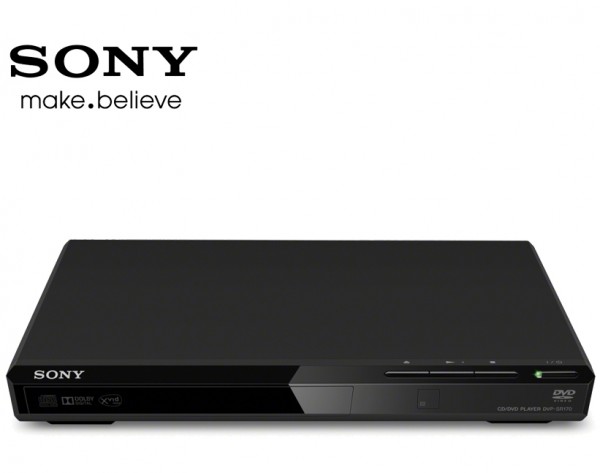 Sony DVP-SR170 slim stylish compact DVD player