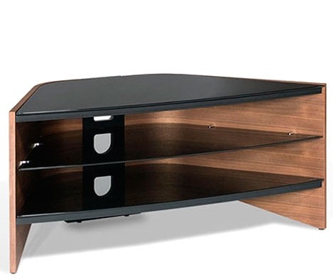 TechLink RV100W 'Riva' Range TV Stand for Screens up to 50' | Walnut Veneer