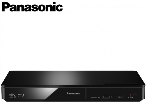 Panasonic DMP-BDT180EB 4K Upscaling 3D BluRay Disc Player