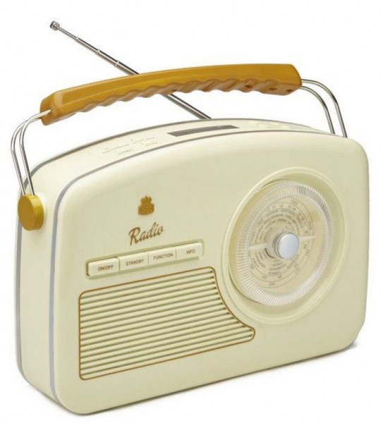 GPO Rydell Retro Style 4 Band Radio | Cream