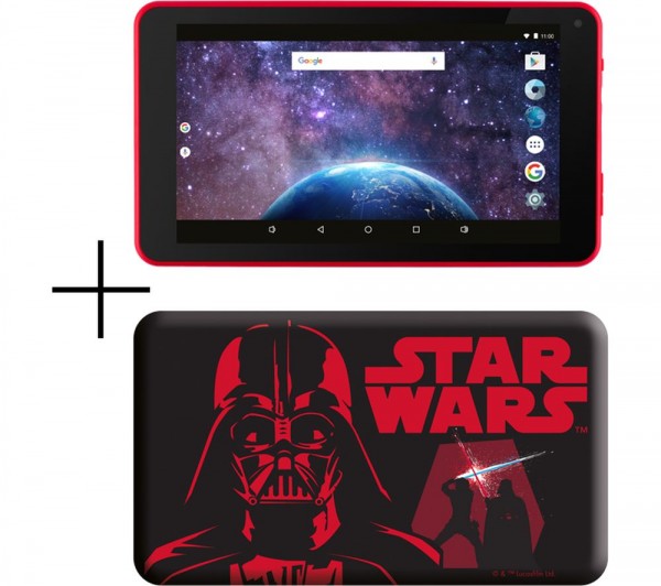 eStar 7 8 GB Android Tablet & Silicone Case | Star Wars