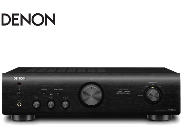 Denon PMA-520AE Stereo Amplifier with Enhanced Audio Dynamics | Black
