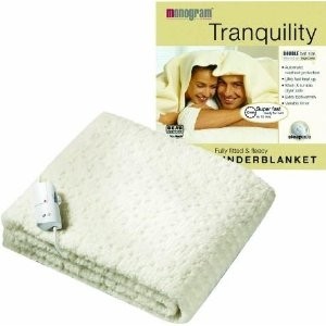 Double Size Single Control Fully Fitted Fleecy Washable Tranquility Heated Underblanket