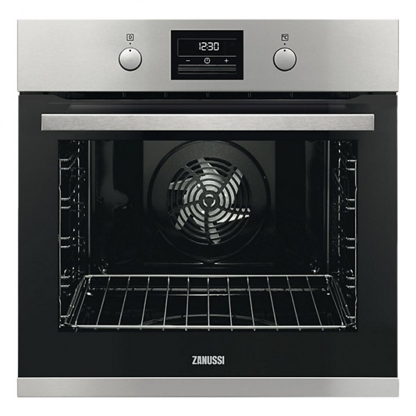 Zanussi ZOP37982XK Built-In Single Oven with Pyroclean | Stainless Steel