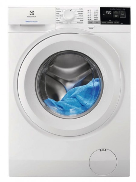 Electrolux EW6F4842AB 6000 Series 8Kg Freestanding Washing Machine | White