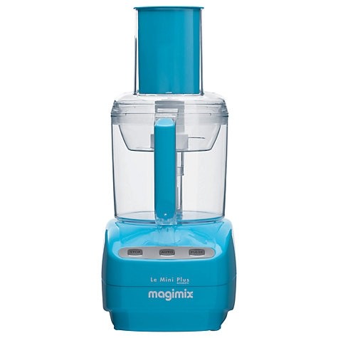 Le Mini Plus Food Processor with BlenderMix in Blue