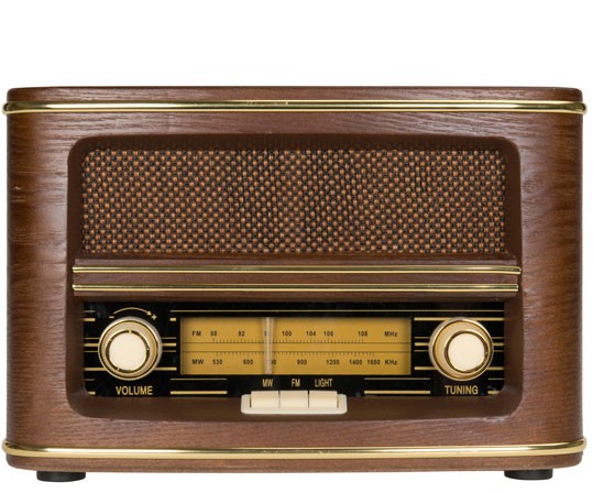 GPO Winchester 1950's Vintage Style Radio | Wood Finish