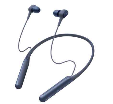 Sony WI-C600N Wireless Noise Cancelling In-Ear Headphones | Navy Blue