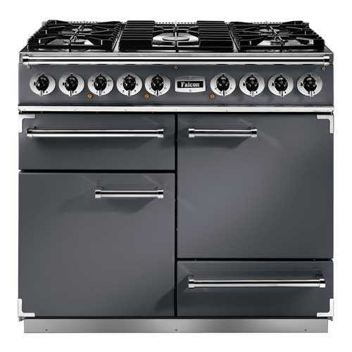 Falcon Continental 1092 DF Slate Nickel 102290 Dual Fuel Range Cooker