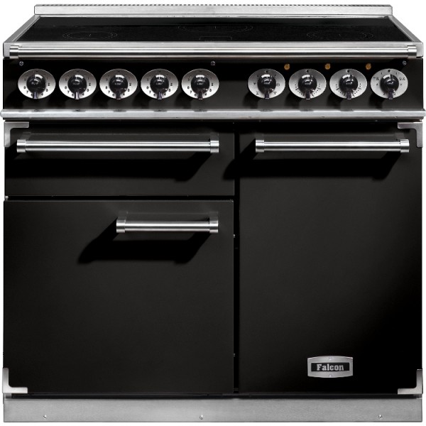Falcon 1000 DX IND Black Chrome 100100 Electric Range Cooker