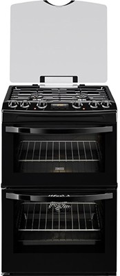 Zanussi ZCK68300B Dual Fuel Cooker