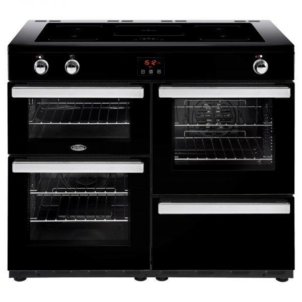 Belling Appliances Ltd Cookcentre 110Ei Blk Electric Range Cooker