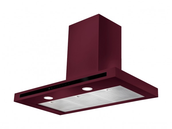 Rangemaster Hi Lite Flat 90 Cranberry 103140 Cooker Hood