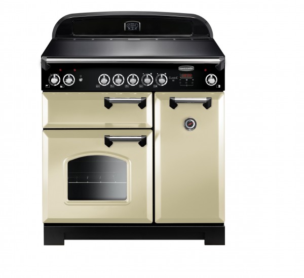 Rangemaster Classic 90 CER Cream Chrome 117430 Electric Range Cooker