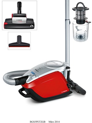 Bosch BGS5PET2GB Cylinder Cleaner
