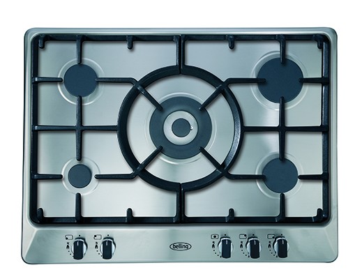 Belling GHU70GC MK2 SS Gas Hob