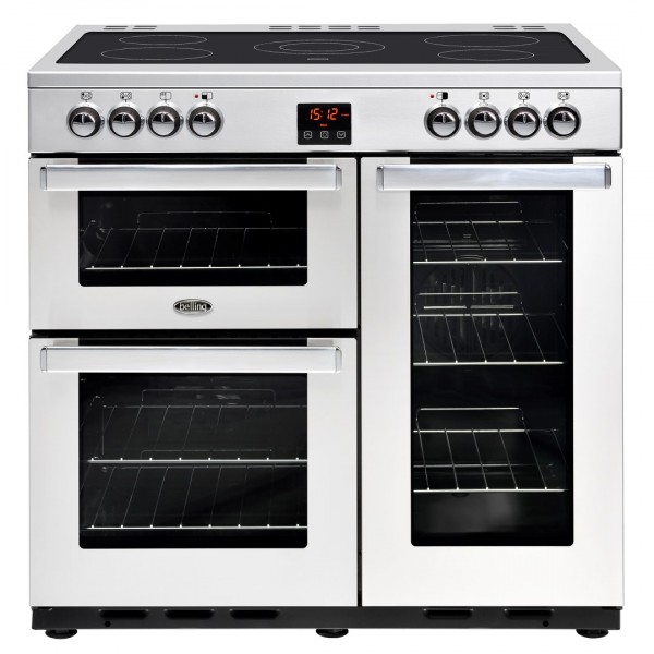 Belling Cookcentre 90E SS Professional Electric Range Cooker