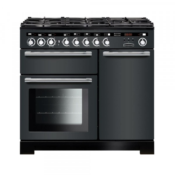 Rangemaster Encore Deluxe 100DF Slate 117230 Dual Fuel Range Cooker