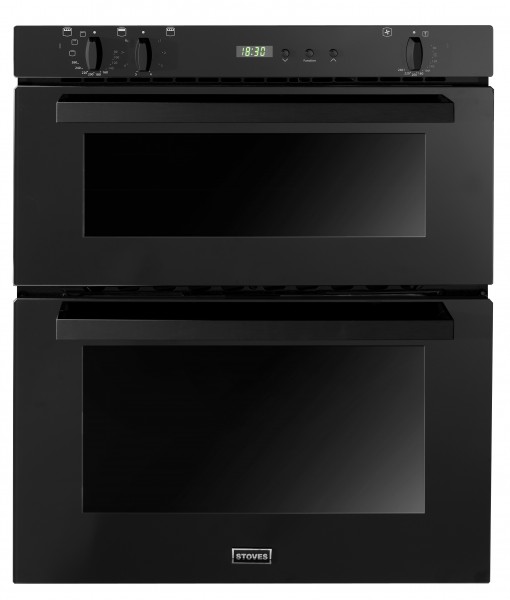 Stoves SEB700FPS Blk Double Oven Electric