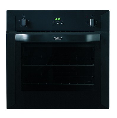 Belling BI 60 FP Blk Single Oven Electric