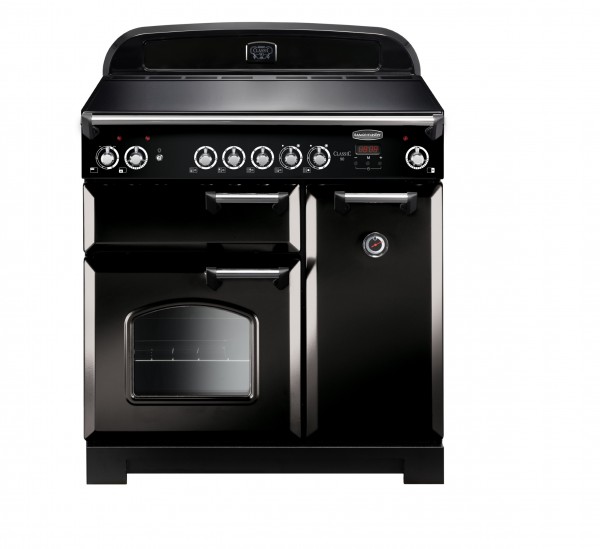 Rangemaster Classic 90 CER Black Chrome 117420 Electric Range Cooker