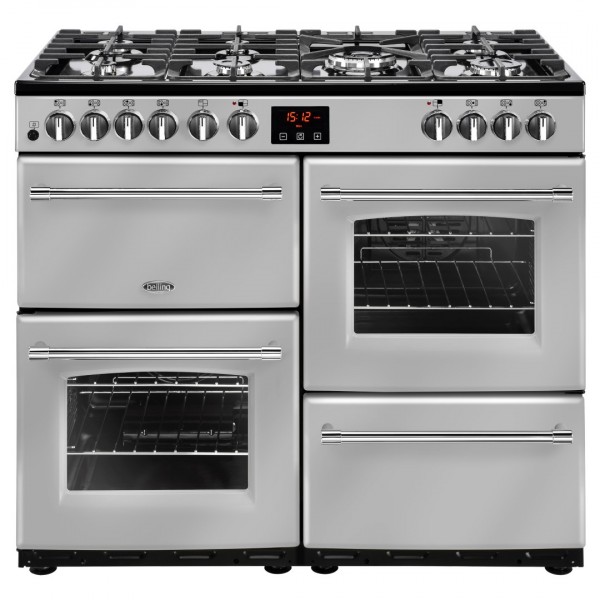 Belling Farmhouse 100Dft Sil Dual Fuel Range Cooker