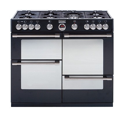 Stoves Sterling R1100GT Blk Gas Range Cooker