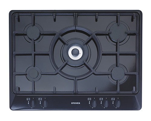 Stoves SGH700C Blk Gas Hob