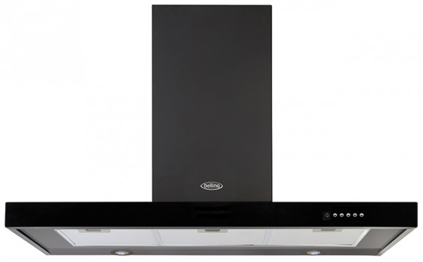 Belling Appliances Ltd 100 DB Flat MK3 Blk Cooker Hood